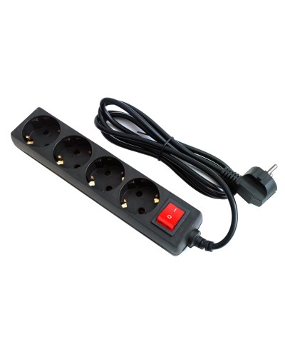 SP4B-230. Сетевой фильтр 4 розетки, 3м черный. 5bites в Уфе
