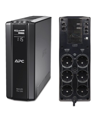 BR1200G-RS APC Back-UPS Pro 1200 ВА. Источник бесперебойного питания. APC в Уфе