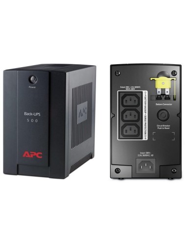 BX500CI APC Back-UPS 500 ВА. Источник бесперебойного питания. APC в Уфе