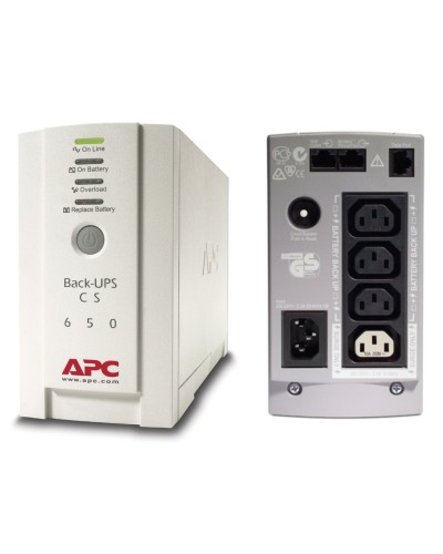 BK650EI APC Back-UPS 650 ВА. Источник бесперебойного питания. APC в Уфе