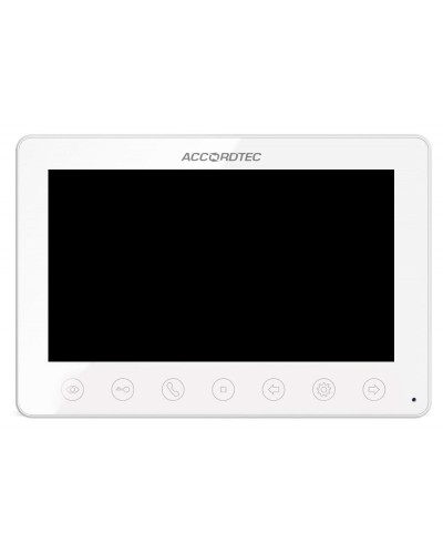 AT-VD751C/M K EXEL WH. Монитор домофона цветной с функцией «свободные руки». AccordTec в Уфе