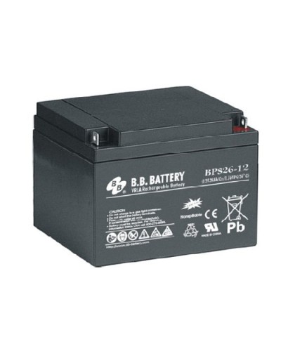 B.B. Battery BPS 26-12: Аккумулятор герметичный свинцово-кислотный в Уфе