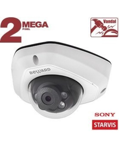 SV2012DM (2,8 мм). Видеокамера IP купольная. Beward в Уфе
