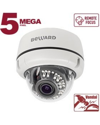 B5350DVZ (2.7-13.5мм). Видеокамера IP купольная. Beward в Уфе