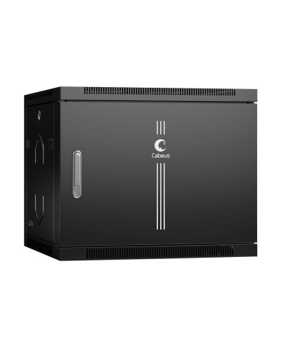 SH-05F-9U60/35m-BK (8611c). Шкаф телекоммуникационный 19 настенный 9U. CABEUS в Уфе
