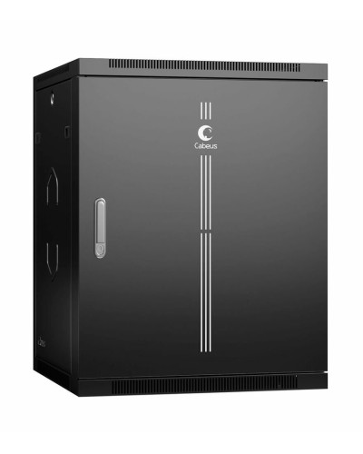 SH-05F-15U60/60m-R-BK (10746c). Шкаф телекоммуникационный 19 настенный 15U. CABEUS в Уфе
