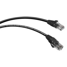PC-UTP-RJ45-Cat.5e-3m-BK-LSZH (9540c), чёрный. Патч-корд медный. CABEUS
