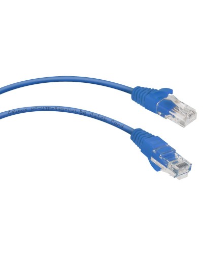 PC-UTP-RJ45-Cat.6-0.5m-BL (8676c), синий. Патч-корд медный. CABEUS в Уфе