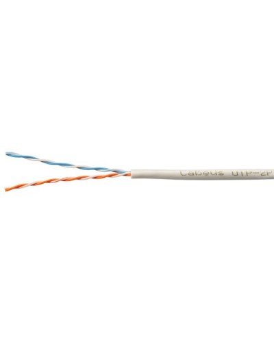 UTP-2P-Cat.5e-SOLID-LSZH-GY-100 (11063c-5). Кабель «витая пара» (LAN) для структурированных систем связи. CABEUS в Уфе