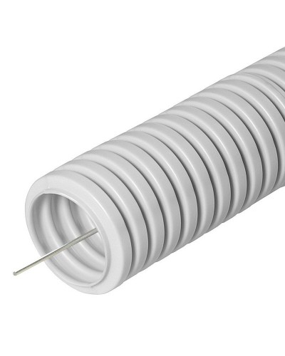 FCPL-32-PVC-025-1-GY (11230c): Труба гофрированная гибкая, лёгкая с протяжкой в Уфе