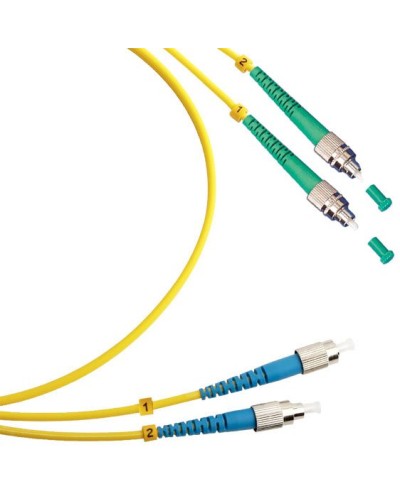 FOP(d)-9-FC/APC-FC/UPC-1m (8101c). Патч-корд оптический. CABEUS в Уфе