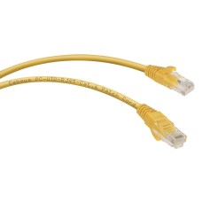 PC-UTP-RJ45-Cat.6-3m-YL (8708c), желтый. Патч-корд медный. CABEUS