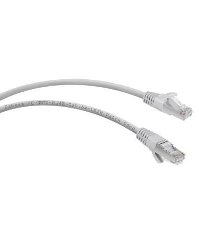 PC-SSTP-RJ45-Cat.6a-0.5m-LSZH (7900c), серый. Патч-корд медный. CABEUS в Уфе