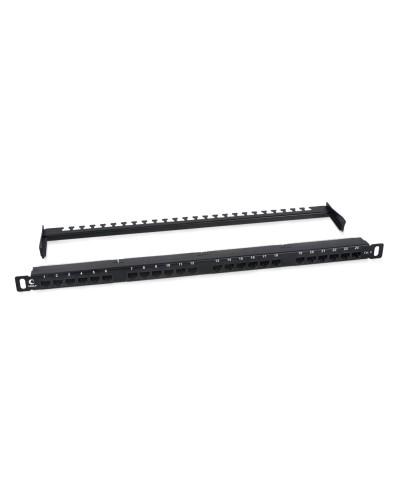 PLHD-24-Cat.6-Dual-180-0,5U (9664c): Патч-панель 19" в Уфе