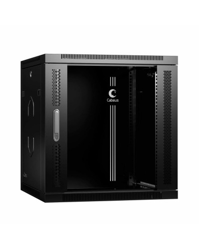 SH-05F-12U60/45-R-BK (10769c). Шкаф телекоммуникационный 19 настенный 12U. CABEUS в Уфе