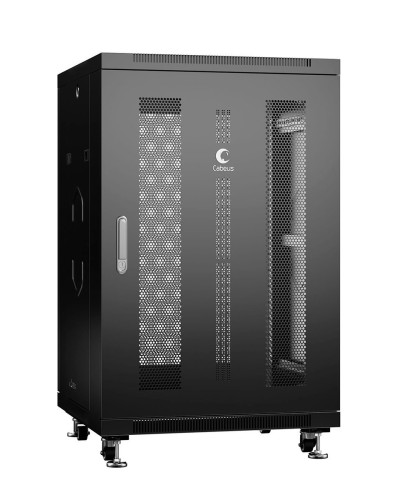 ND-05C-18U60/60-BK (8548c). Шкаф телекоммуникационный 19 напольный 18U. CABEUS в Уфе