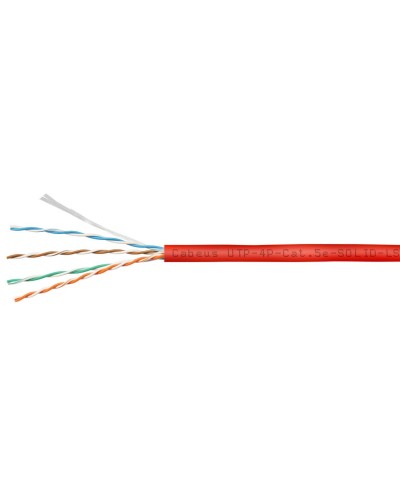 UTP-4P-Cat.5e-SOLID-LSZH-RD (9778c). Кабель «витая пара» (LAN) для структурированных систем связи. CABEUS в Уфе
