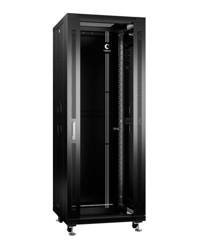 SH-05C-32U60/60-BK (8558c). Шкаф телекоммуникационный 19 напольный 32U. CABEUS в Уфе