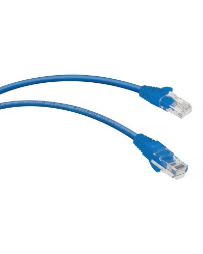 PC-UTP-RJ45-Cat.5e-0.3m-BL-LSZH (9527c), синий. Патч-корд медный. CABEUS в Уфе