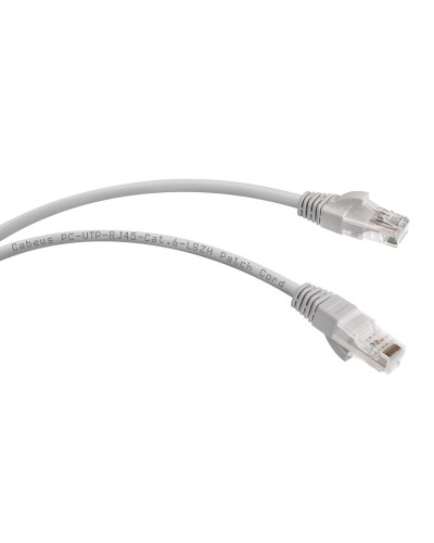 PC-UTP-RJ45-Cat.6-1.5m-LSZH (8878c), серый. Патч-корд медный. CABEUS в Уфе