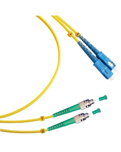 FOP(d)-9-FC/APC-SC/UPC-10m (8067c). Патч-корд оптический. CABEUS в Уфе