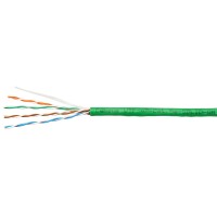 UTP-4P-Cat.5e-SOLID-GN (7250c). Кабель «витая пара» (LAN) для структурированных систем связи. CABEUS