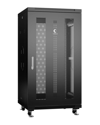ND-05C-22U60/60-BK (8549c). Шкаф телекоммуникационный 19 напольный 22U. CABEUS в Уфе