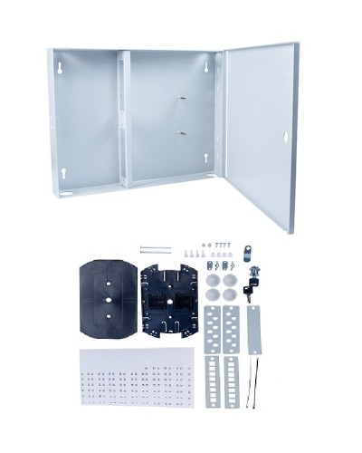 FO-WL-16-SC/2LC/FC/ST-FP-K (12302c). Бокс оптический настенный. CABEUS в Уфе