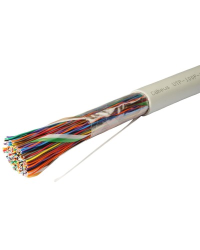 UTP-100P-Cat.3-IN (7284c). Кабель «витая пара» (LAN) для структурированных систем связи. CABEUS в Уфе