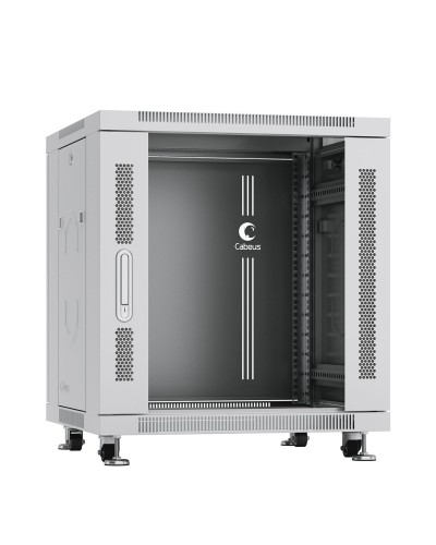 SH-05C-12U60/60 (7645c). Шкаф телекоммуникационный 19 напольный 12U. CABEUS в Уфе