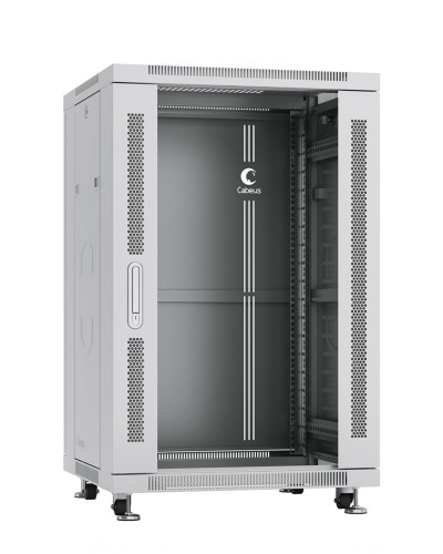 SH-05C-18U60/80 (7048c). Шкаф телекоммуникационный 19 напольный 18U. CABEUS в Уфе