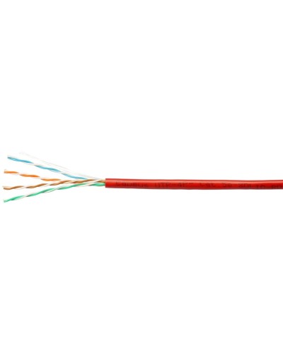 UTP-4P-Cat.5e-SOLID-LSZH-RD-100 (9778c-5). Кабель «витая пара» (LAN) для структурированных систем связи. CABEUS в Уфе