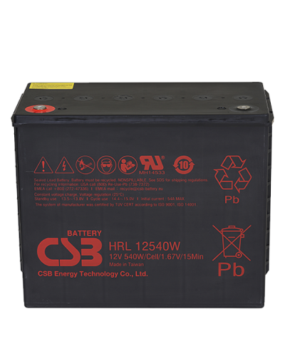 CSB HRL 12540W FR. Аккумулятор герметичный свинцово-кислотный. CSB в Уфе