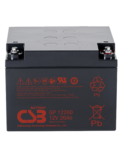 CSB GP 12260. Аккумулятор герметичный свинцово-кислотный. CSB в Уфе