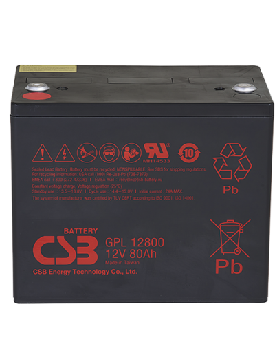 CSB GPL 12800. Аккумулятор герметичный свинцово-кислотный. CSB в Уфе