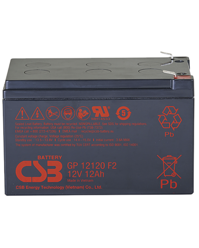 CSB GP 12120. Аккумулятор герметичный свинцово-кислотный. CSB в Уфе