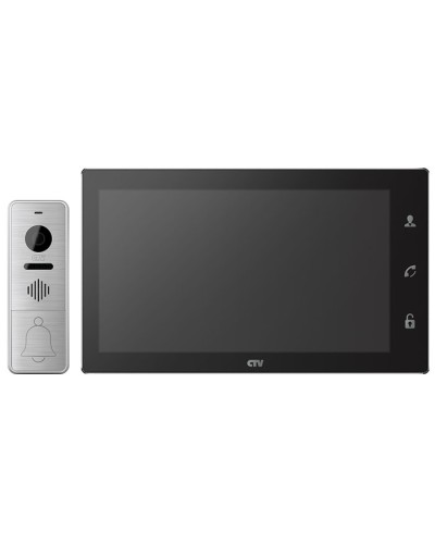 CTV-DP4106AHD B (чёрный). Комплект видеодомофона. CTV в Уфе