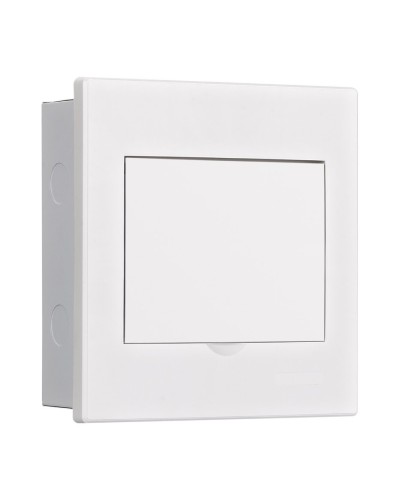 Корпус ЩРВ-М 6 модулей IP41 встраиваемый белая дверь (31101DEK). Корпус пластиковый. DEKraft в Уфе