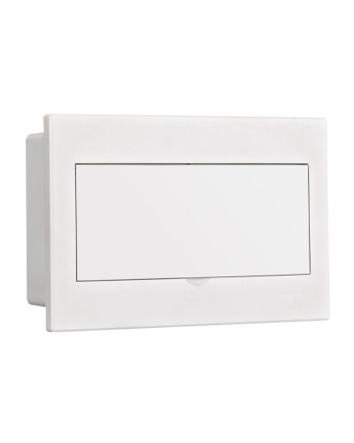 Корпус ЩРВ-П 13 модулей IP41 встраиваемый белая дверь (31083DEK). Корпус пластиковый. DEKraft в Уфе