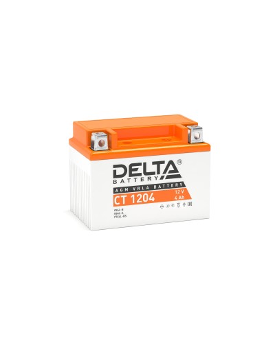 Delta CT 1204. Аккумулятор герметичный свинцово-кислотный стартерный. Delta в Уфе