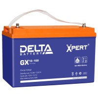 Delta GX 12-100. Аккумулятор герметичный свинцово-кислотный. Delta