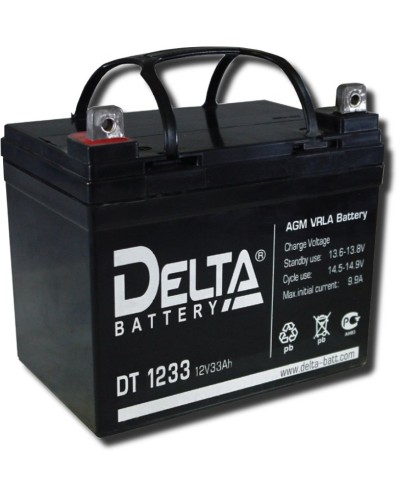 Delta DT 1233. Аккумулятор герметичный свинцово-кислотный. Delta в Уфе
