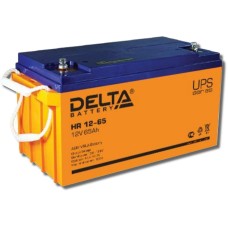Delta HR 12-65. Аккумулятор герметичный свинцово-кислотный. Delta