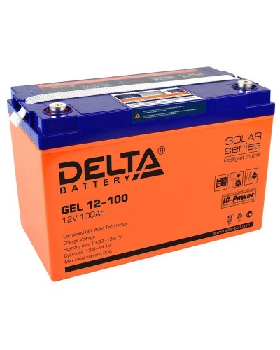 Delta GEL 12-100. Аккумулятор герметичный свинцово-кислотный. Delta в Уфе