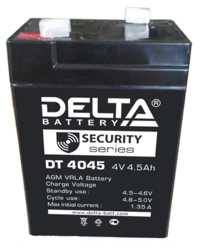Delta DT 4045 (47мм). Аккумулятор герметичный свинцово-кислотный. Delta в Уфе