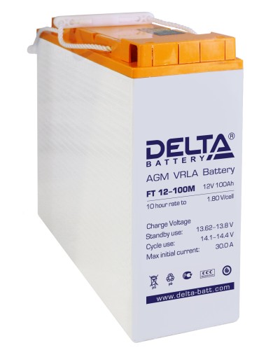 Delta FT 12-100 M. Аккумулятор герметичный свинцово-кислотный. Delta в Уфе