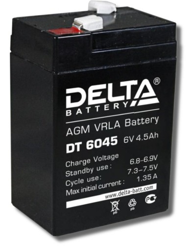 Delta DT 6045. Аккумулятор герметичный свинцово-кислотный. Delta в Уфе