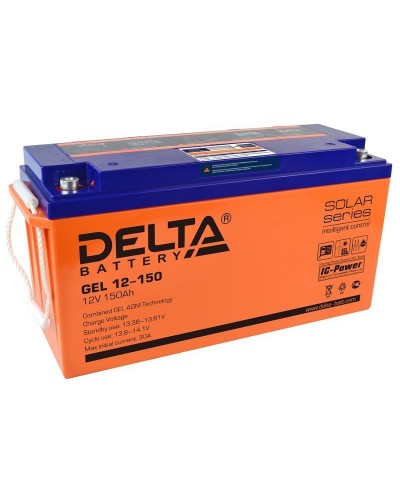 Delta GEL 12-150. Аккумулятор герметичный свинцово-кислотный. Delta в Уфе