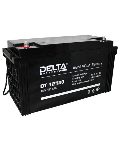 Delta DT 12120. Аккумулятор герметичный свинцово-кислотный. Delta в Уфе