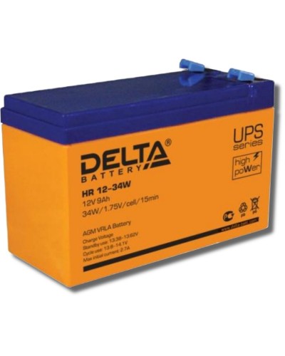 Delta HR 12-34 W. Аккумулятор герметичный свинцово-кислотный. Delta в Уфе